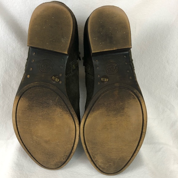 Lucky Brand Women's Booties Olive Green 6M - Picture 10 of 10